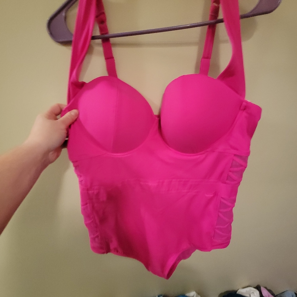 Hot pink size 2 torrid bathing suit